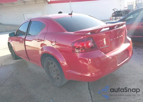 2012 Dodge Avenger Se from USA, damaged, VIN 1C3CDZAB3CN214451